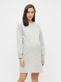 Mama.licious MATERNITY-DRESS SWEATSHIRT, Light Grey Melange, highres - 20014023_LightGreyMelange_008.jpg