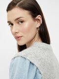 Pieces STRIKKET VEST, Light Grey Melange, highres - 17117579_LightGreyMelange_006.jpg