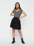 Pieces TIERED MINI SKIRT, Black, highres - 17094315_Black_005.jpg