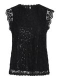 Pieces PCOLLINE MOUWLOZE TOP, Black, highres - 17151588_Black_001.jpg