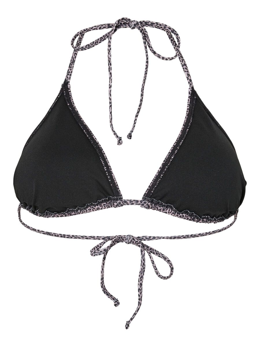 Carousel image - PCBAOMI BIKINI TOP, Black | 7