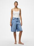 Pieces PCTASHA MW BAGGY JEANSSHORTS, Light Blue Denim, highres - 17157255_LightBlueDenim_005.jpg