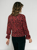 Pieces LANGE MOUW LUIPAARD BLOUSE, Flame Scarlet, highres - 17091015_FlameScarlet_638835_004.jpg