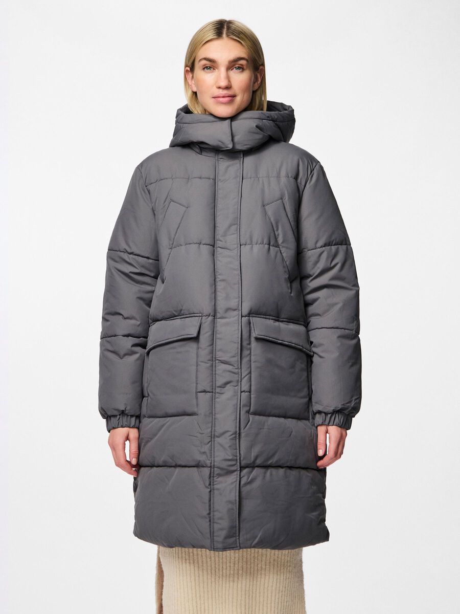 Pieces PCJELANA PUFFER JACKET, Magnet, highres - 17142053_Magnet_003.jpg