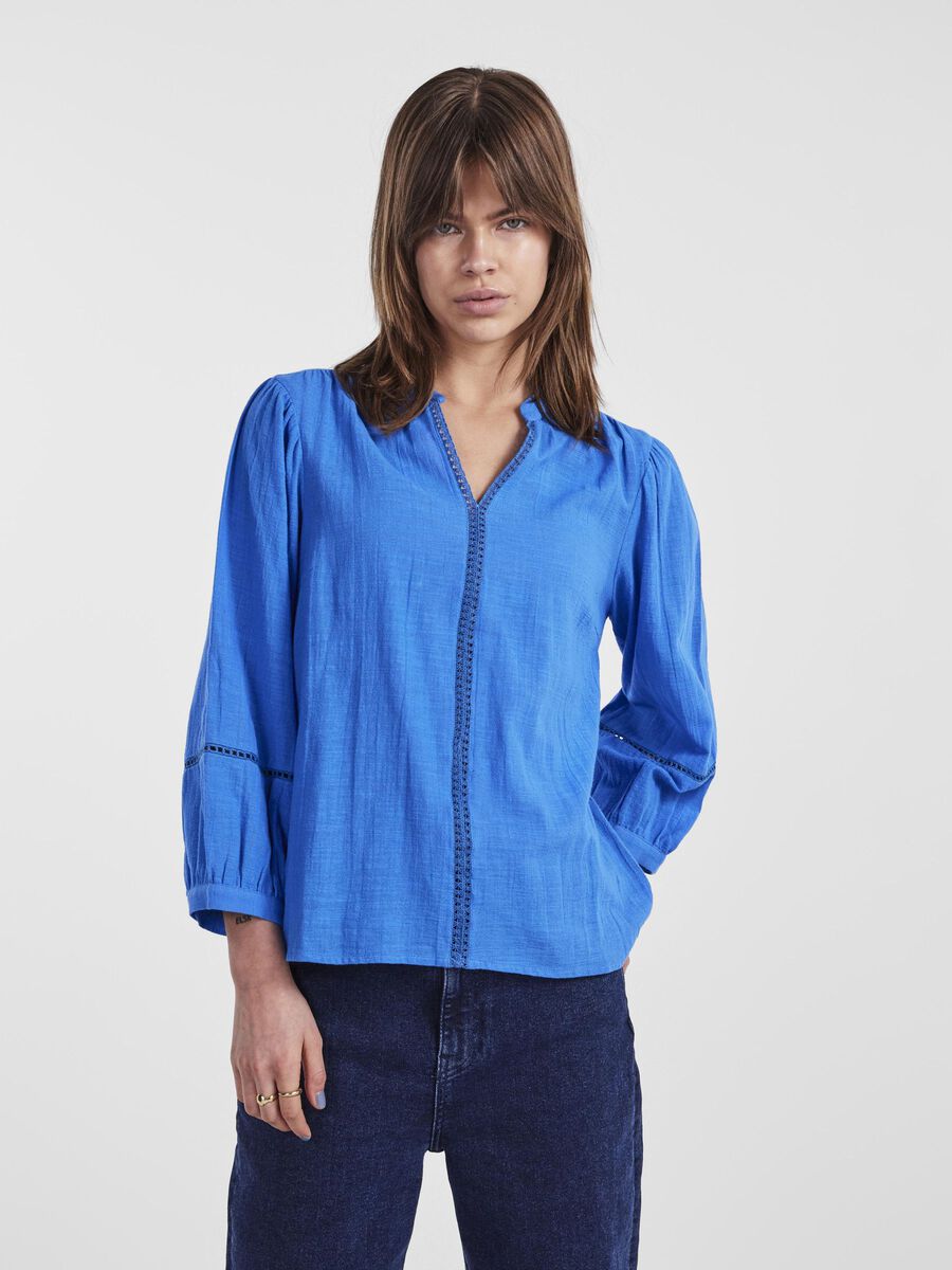 Pieces PCJEANITA BLOUSE, French Blue, highres - 17143166_FrenchBlue_003.jpg