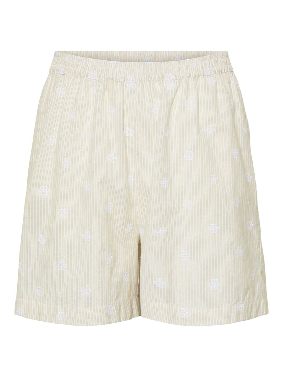Pieces PCEMMA EMBROIDERED  SHORTS, Nomad, highres - 17152066_Nomad_1137403_001.jpg