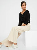 Pieces BUTTON-UP VISCOSE BLOUSE, Black, highres - 17099422_Black_008.jpg