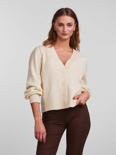 Pieces PCANISA KNITTED CARDIGAN, Antique White, highres - 17131543_AntiqueWhite_003.jpg