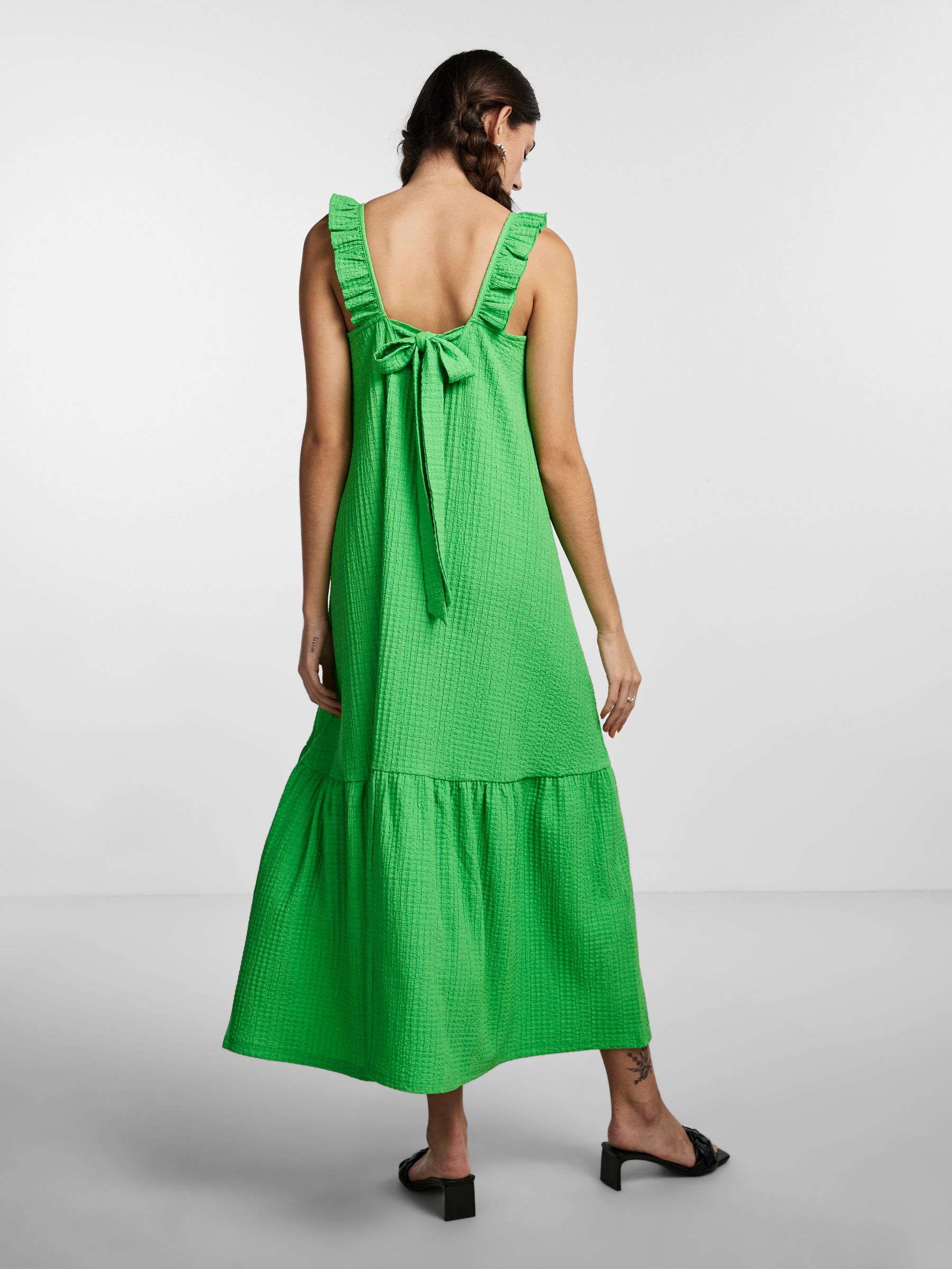 Pieces midi jurk deals