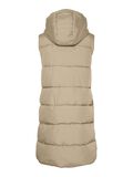 Product image thumbnail - PCBEE LONG PADDED GILET, Silver Mink | 7