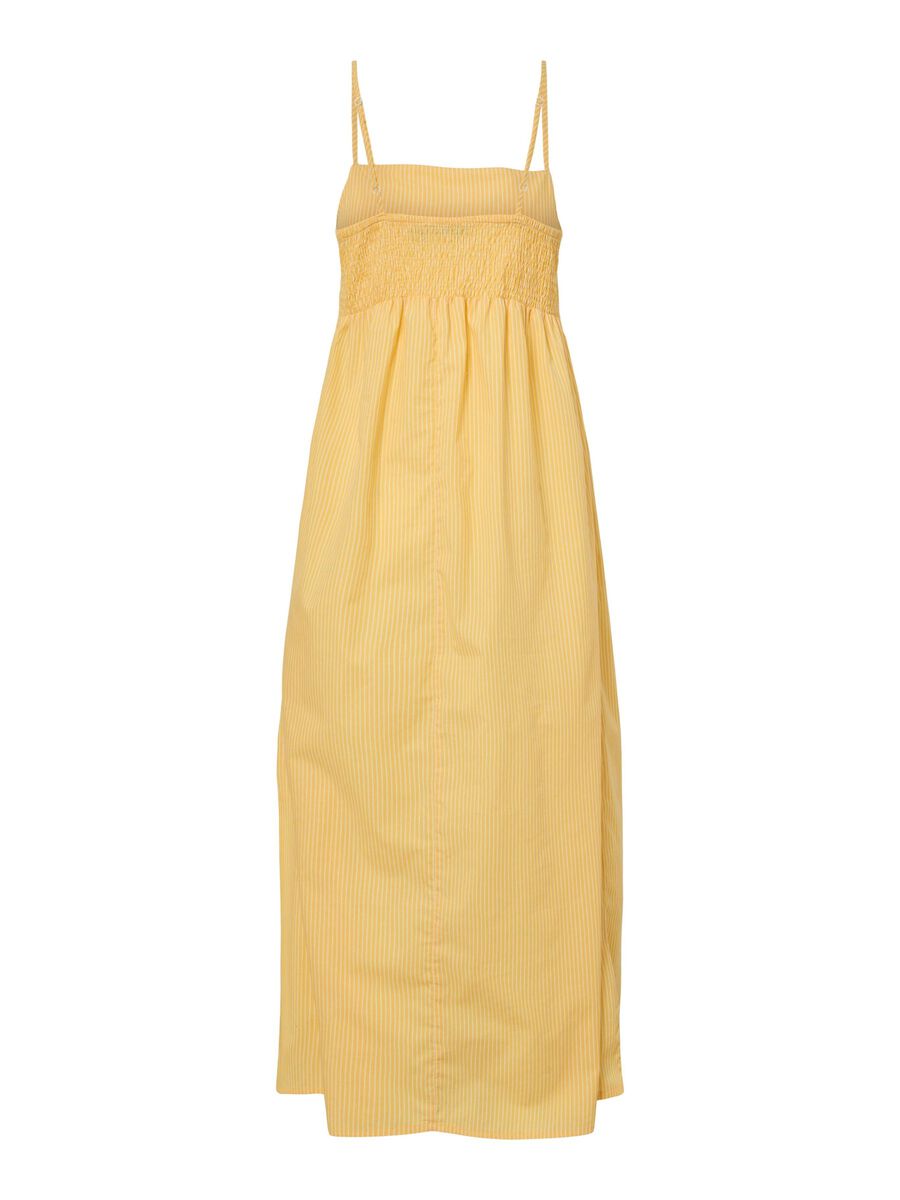 Pieces PCFELINE STRAP  MIDI DRESS, Sunset Gold, highres - 17158446_SunsetGold_1208394_002.jpg