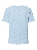 Pieces PCFLORA T-SHIRT, Cashmere Blue, highres - 17155404_CashmereBlue_1169658_002.jpg