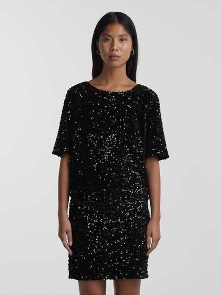 Pieces PCKAM T-SHIRT, Black, highres - 17132951_Black_003.jpg
