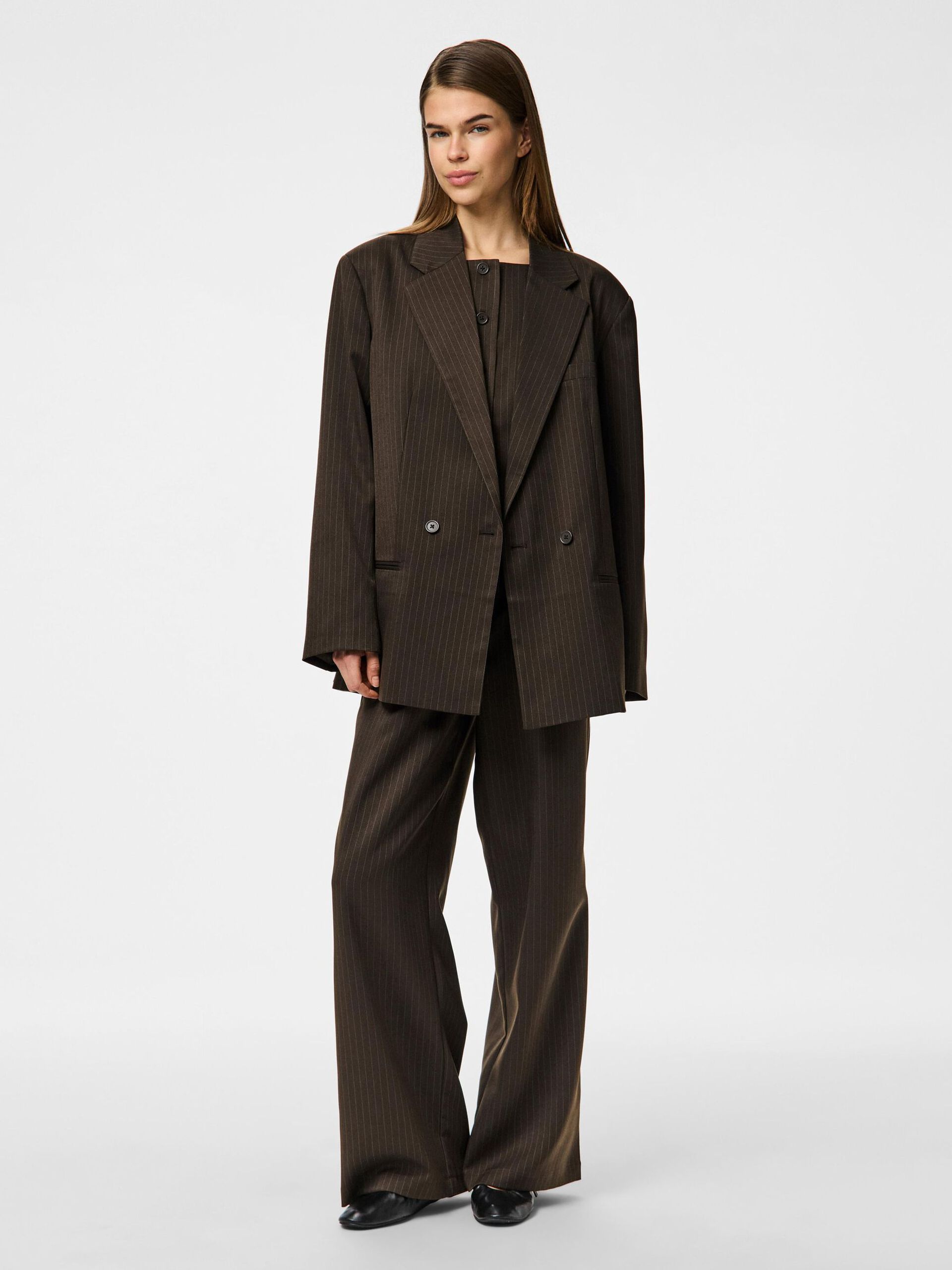 Carousel image - PCFALKA PINSTRIPED BLAZER, Delicioso | 7