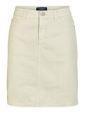 Pieces PCLOU DENIM SKIRT, Almond Milk, highres - 17103140_AlmondMilk_001.jpg