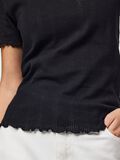 Product image thumbnail - PCMARIE POINTELLE T-SHIRT, Black | 4