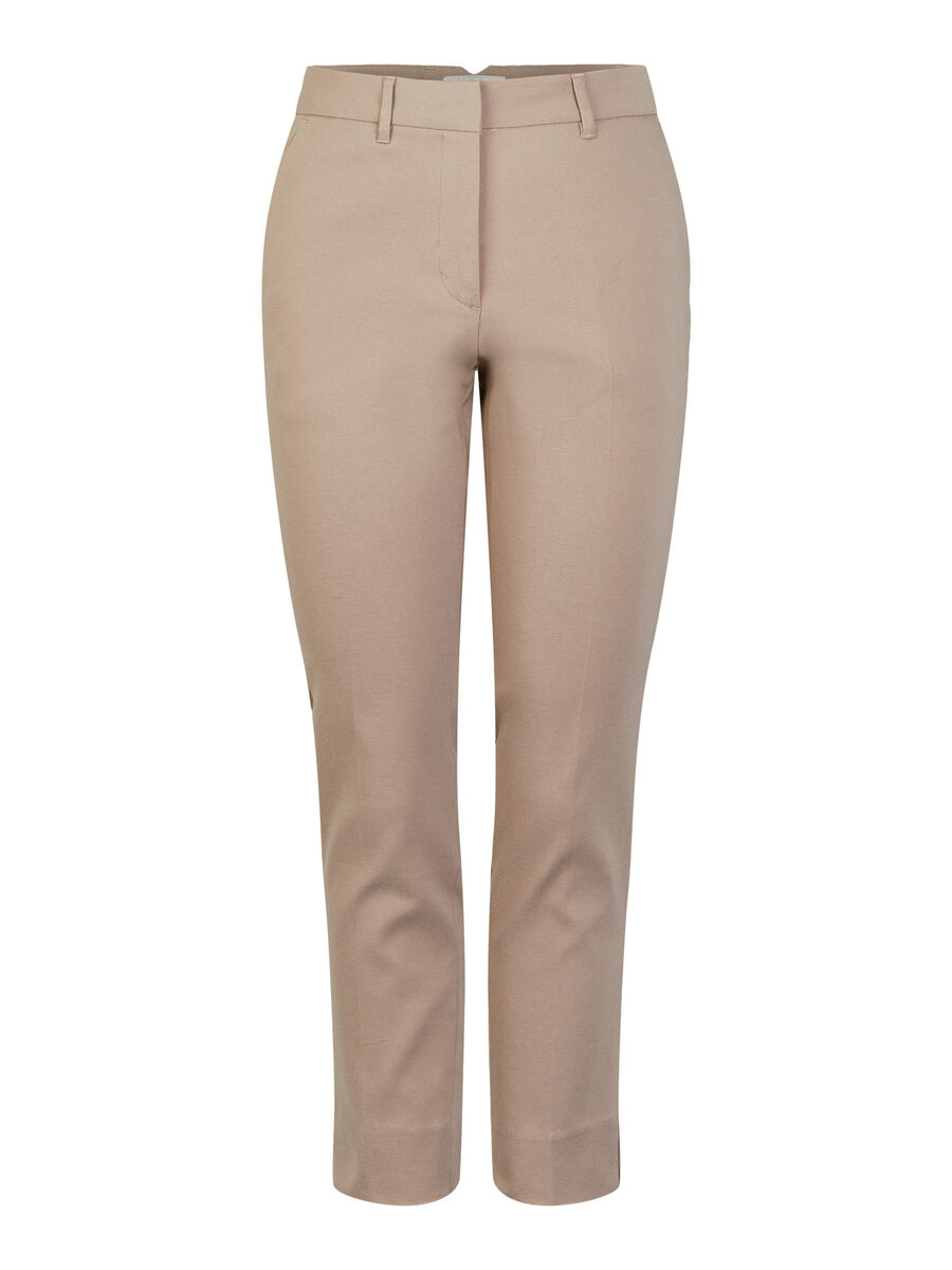 Pieces PCSANNA TROUSERS, Taupe Gray, highres - 17107411_TaupeGray_001.jpg