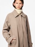 Product image thumbnail - PCJOELLA KÅPE, Taupe Gray | 4