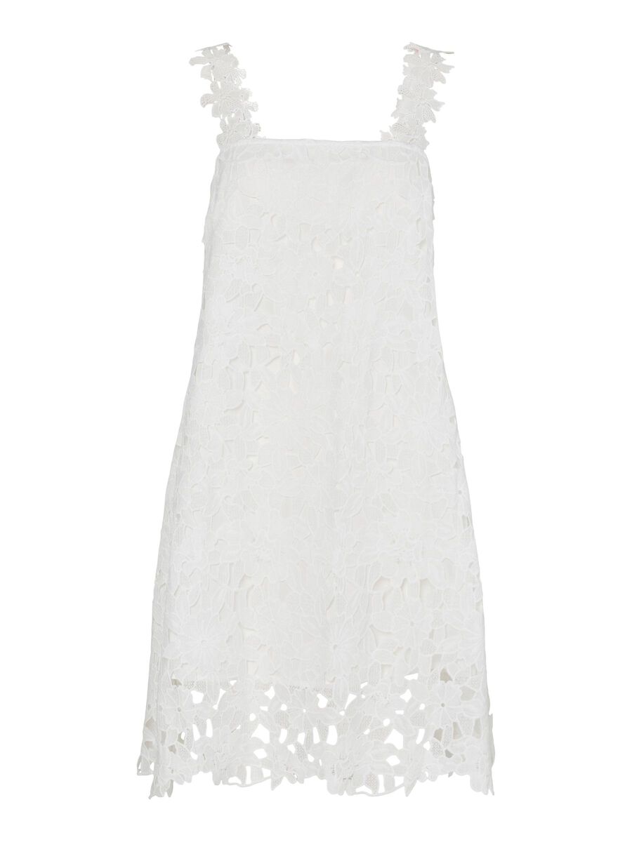 Pieces PCMARISA LACE MINI DRESS, Bright White, highres - 17163548_BrightWhite_001.jpg