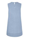Product image thumbnail - PCFLORA MINI  DENIM DRESS, Light Blue Denim | 7