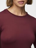 Pieces TOP A MANICHE LUNGHE, Tawny Port, highres - 17157915_TawnyPort_006.jpg
