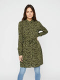 Pieces LONGLINE VISCOSE SHIRT, Deep Lichen Green, highres - 17102255_DeepLichenGreen_744146_003.jpg