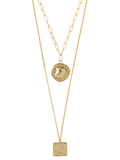 Pieces 2-CHAIN NECKLACE, Gold Colour, highres - 17101458_GoldColour_001.jpg