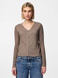 Pieces PCIRIS KNITTED CARDIGAN, Morel, highres - 17154805_Morel_003.jpg