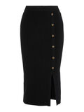 Pieces KNITTED PENCIL SKIRT, Black, highres - 17099542_Black_001.jpg