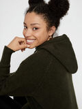 Pieces LONG KNITTED HOODIE, Rosin, highres - 17097584_Rosin_006.jpg