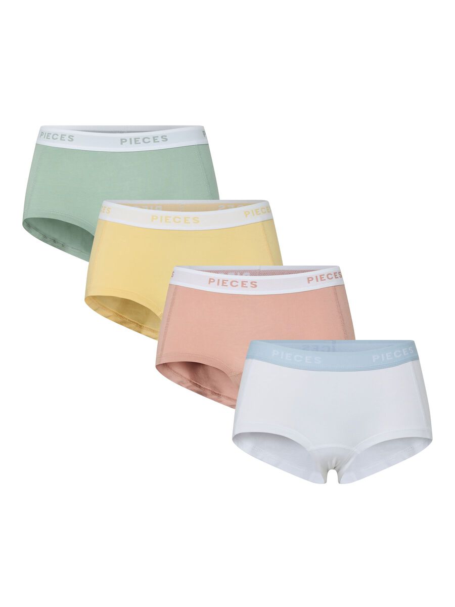 Carousel image - PCLOGO LADY BOXER SHORTS, Jadeite | 1