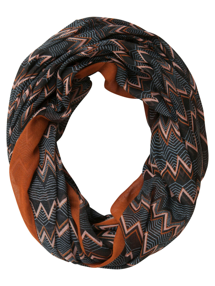 Pieces PCTRICANA TUBE SCARF, Leather Brown, highres - 17091889_LeatherBrown_001.jpg