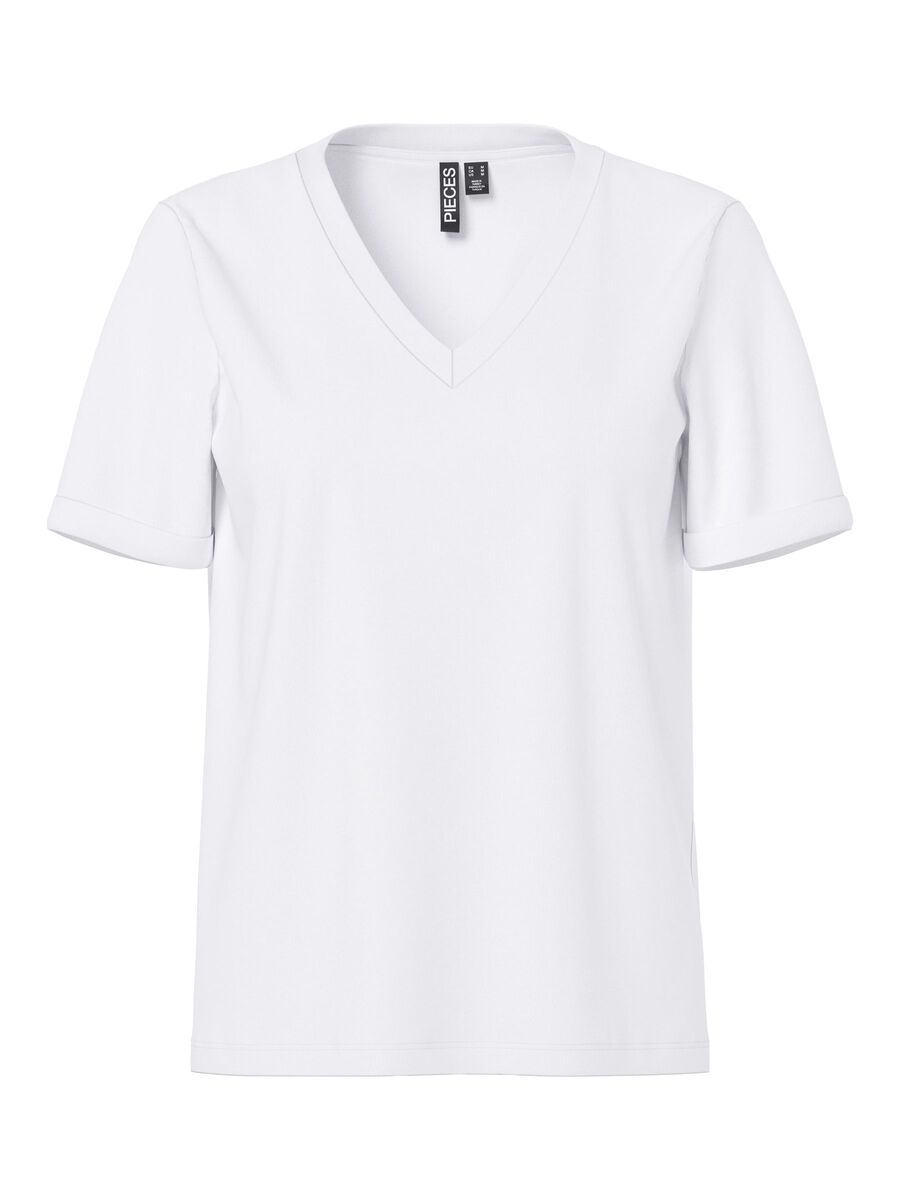 Product carousel image - PCRIA T-SKJORTE, Bright White | 1