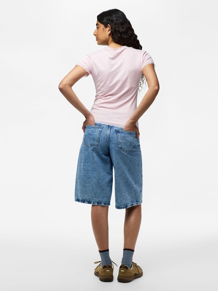 Product carousel image - PCFIFFI OBERTEIL MIT KURZEN &Auml;RMELN, Parfait Pink | 1