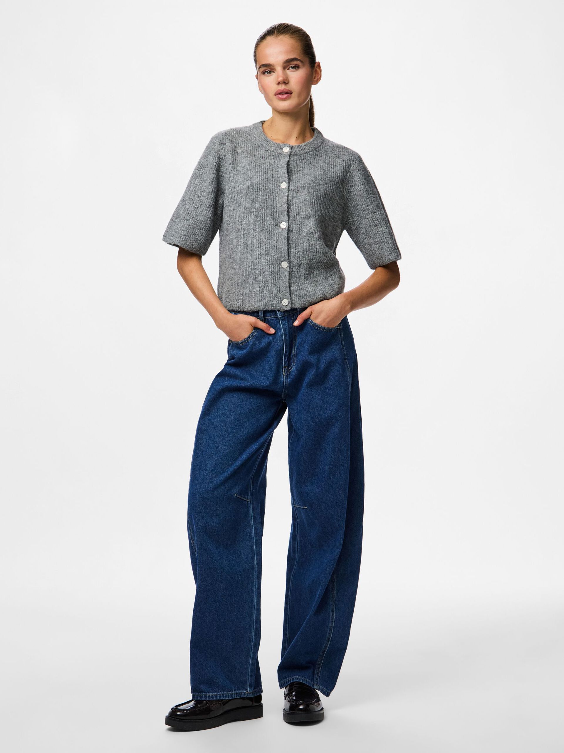 Carousel image - NEULETAKKI, Medium Grey Melange | 4