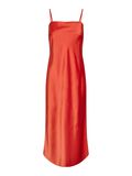Pieces PCJOSEPHIN MIDI DRESS, Hot Coral, highres - 17145163_HotCoral_001.jpg