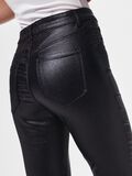 Product image thumbnail - PCHIGHSKIN GLITTER JEGGINGS, Black | 4