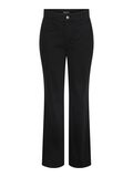 Pieces PCAMA HW JEANS MIT WEITEM BEIN, Black Denim, highres - 17141247_BlackDenim_001.jpg
