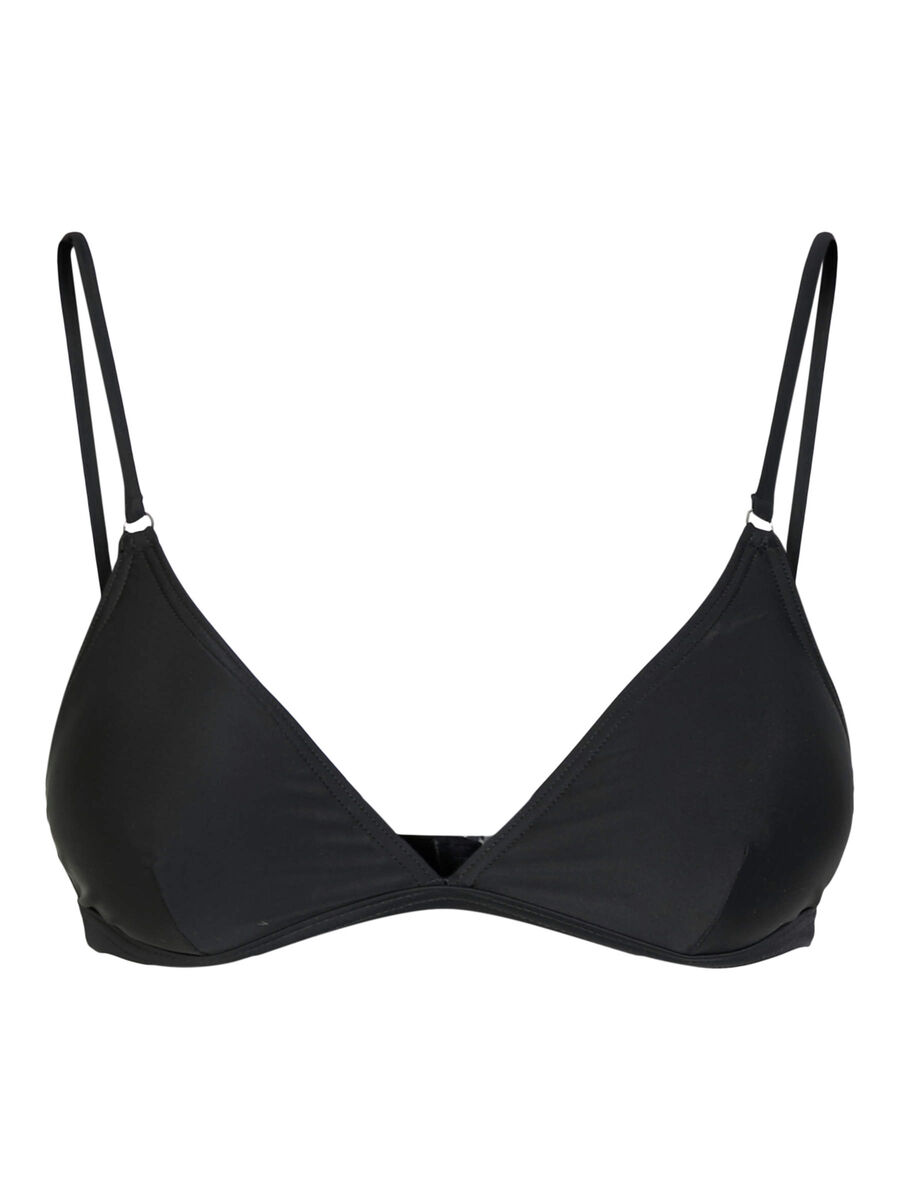 Pieces TRIANGLE RÉGLABLE HAUT DE BIKINI, Black, highres - 17101740_Black_001.jpg