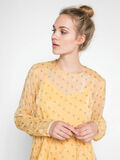 Pieces PRINTED LONG SLEEVED DRESS, Buff Yellow, highres - 17089278_BuffYellow_624927_007.jpg