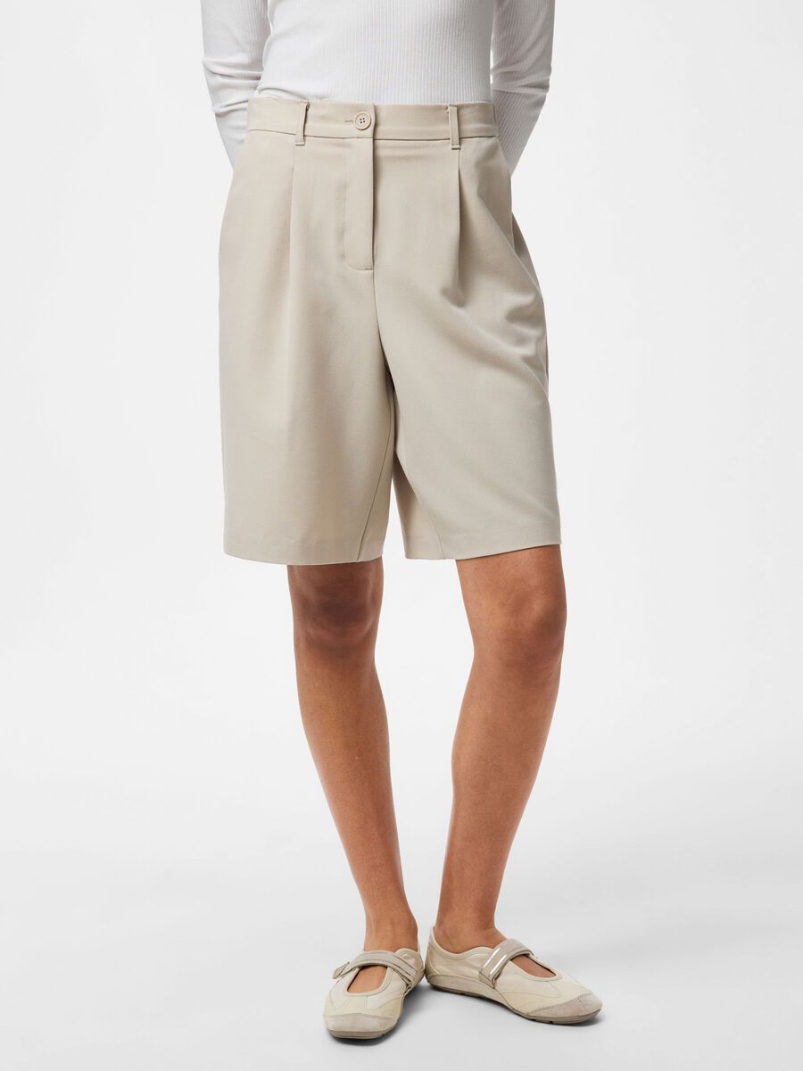 Product carousel image - PCKAMIL HW SHORTS, Silver Lining | 1