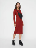 Pieces SLIM FIT MIDI JURK, Picante, highres - 17099775_Picante_005.jpg