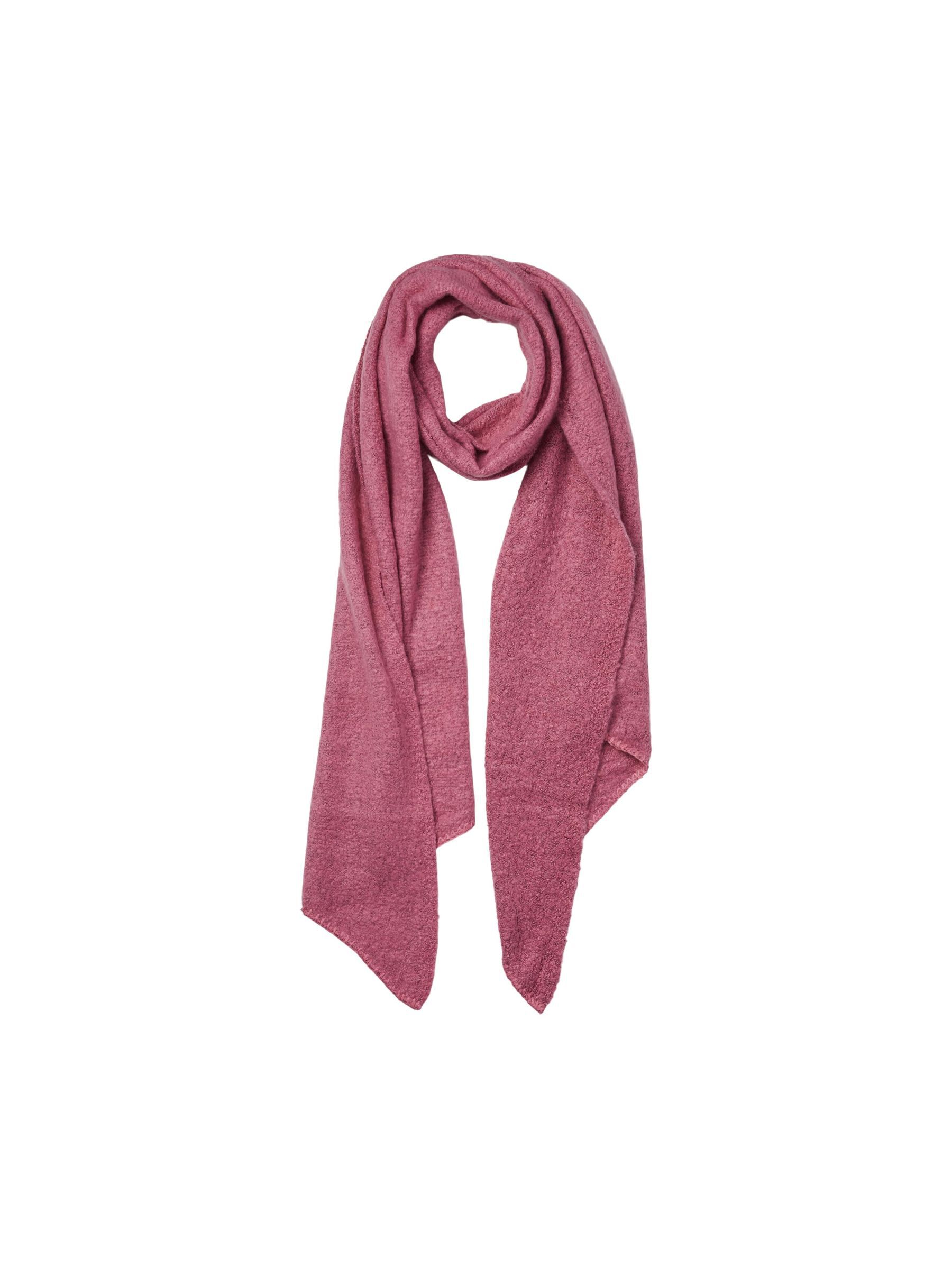 PCPYRON LONG SCARF | Pink | PIECES® Germany
