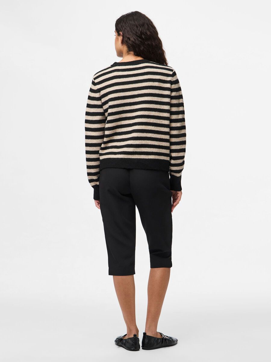 Carousel image - PCMALOU KNITTED CARDIGAN, Black | 2