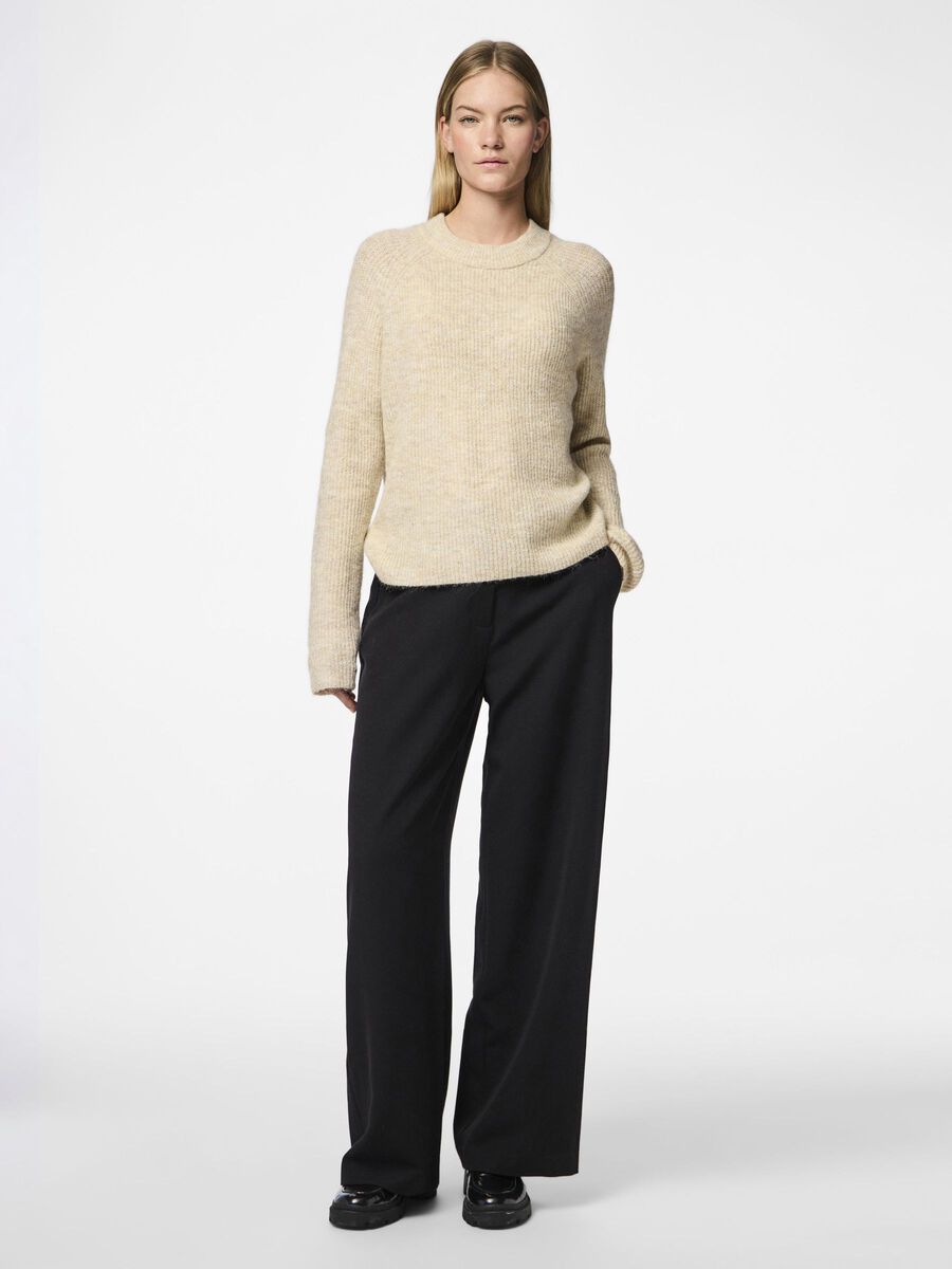 Carousel image - PCELLEN PULLOVER, White Pepper | 3