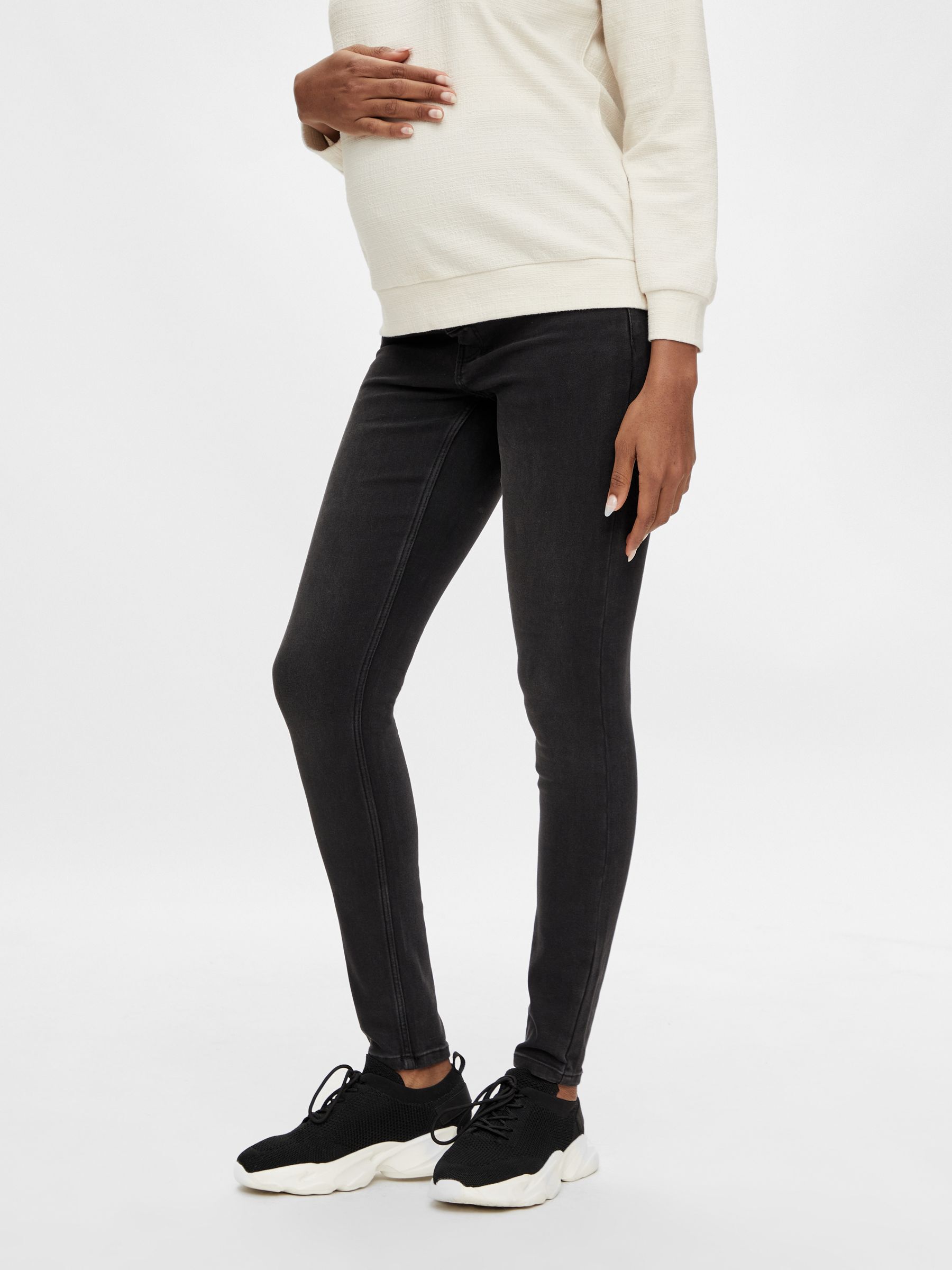 grey maternity jeggings