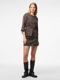 Product image thumbnail - PCSELMA DENIM SHIRT, Hot Fudge | 5