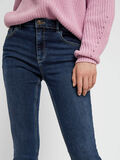 Pieces MID WAIST FLARED JEANS, Dark Blue Denim, highres - 17099790_DarkBlueDenim_006.jpg