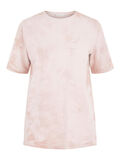 Pieces TIE DYE SHORT SLEEVED TOP, Misty Rose, highres - 17107781_MistyRose_798629_001.jpg