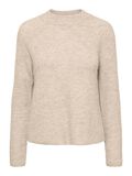 Pieces GERIPPTES PULLOVER, White Pepper, highres - 17098262_WhitePepper_001.jpg